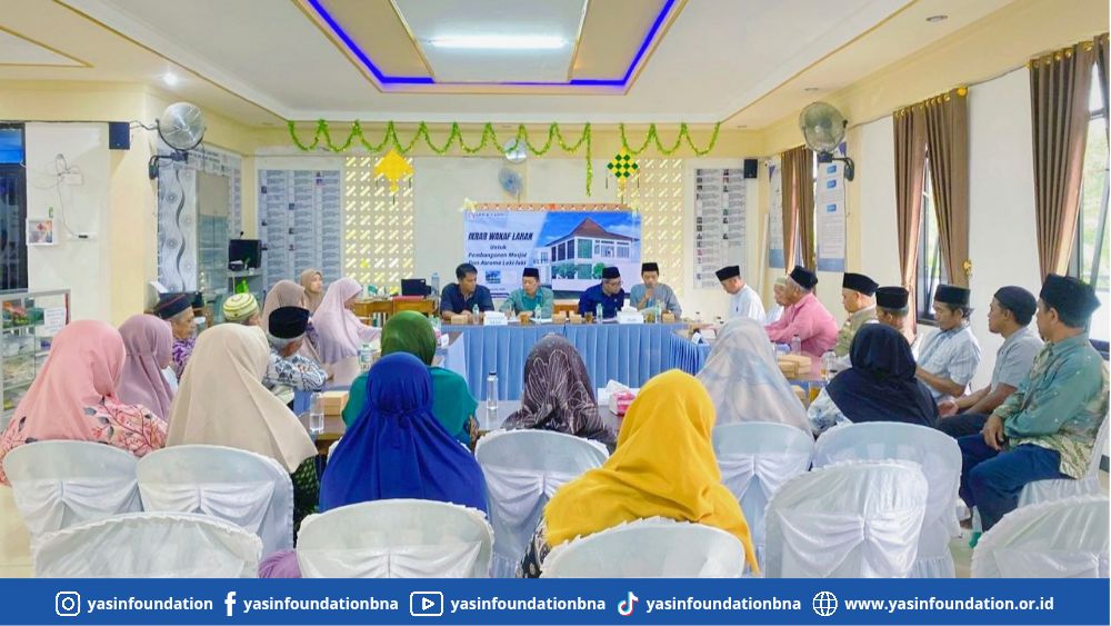 Ikrar Wakaf Untuk Fasilitas Umat